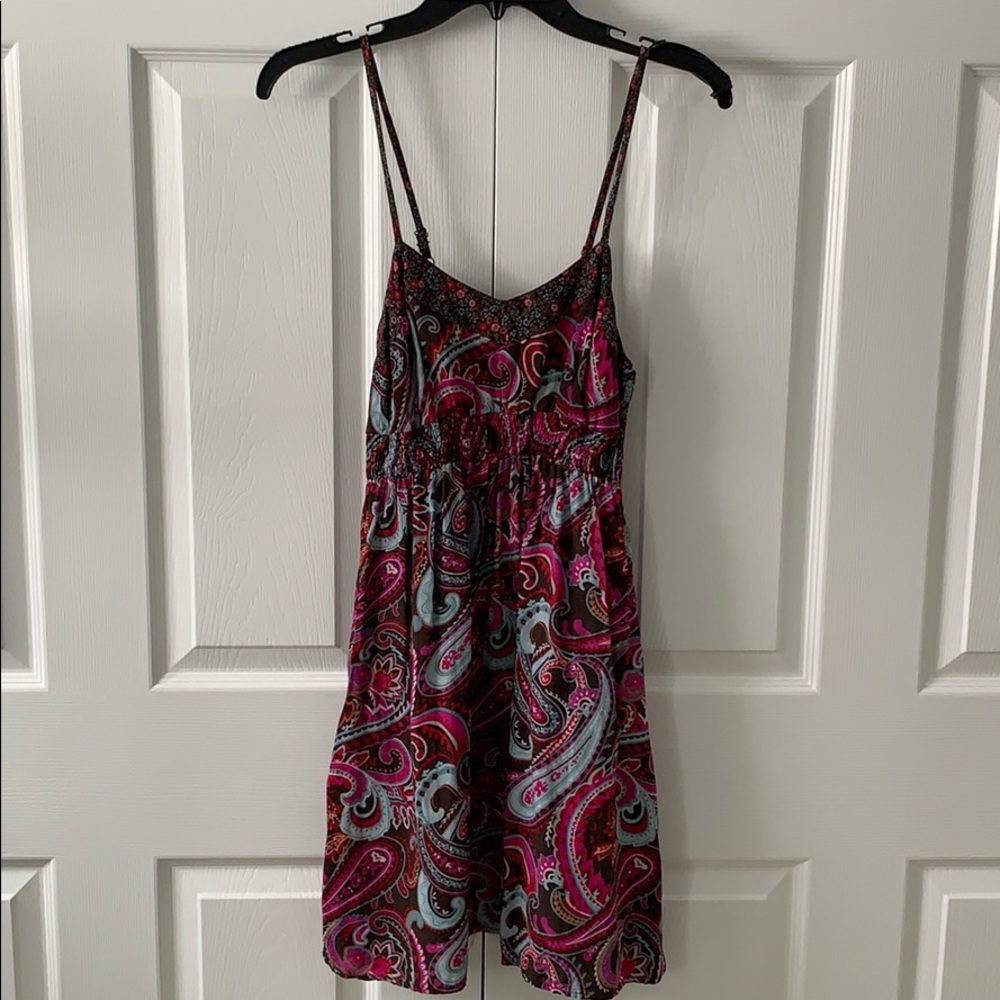 patterned sundress